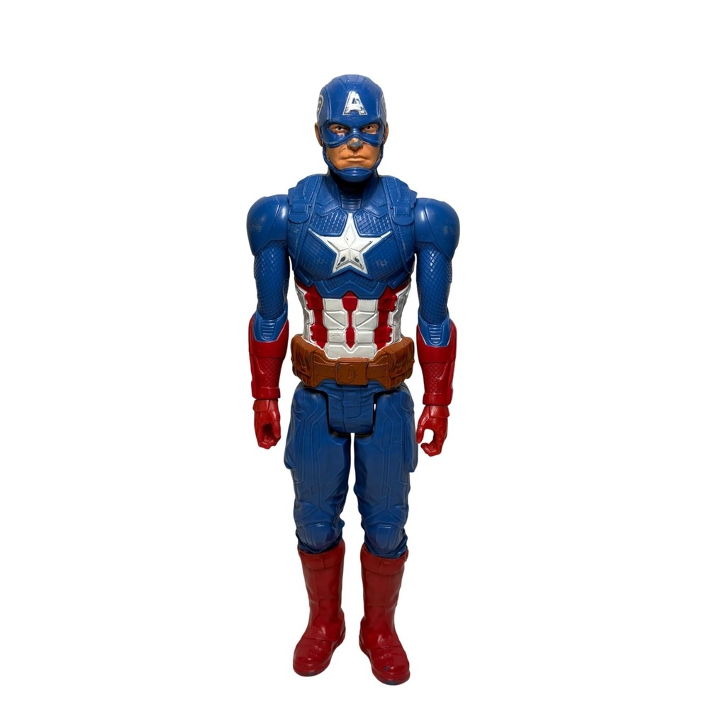 Marvel Avengers Captain America Action Figure Hasbro 2018 Titan Hero Series 12"